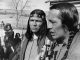 American Indian Movement activists and residents of the Pine