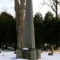 the monument for Mohegan leader Uncas