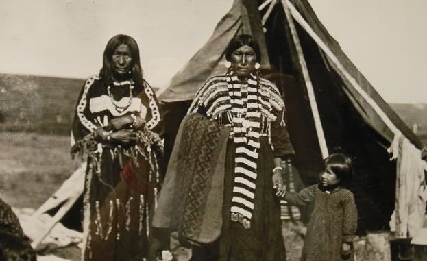 Blackfoot tribes in 1735