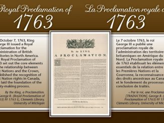 The Royal Proclamation of 1763
