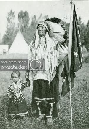 Crow Chief Plenty Coups, Montana State Historical SocietyCrow Chief Plenty Coups in eagle feather headdress