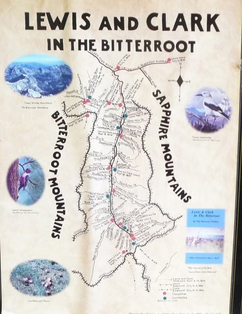 Bitterroot map