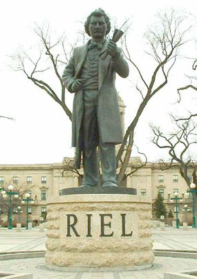 Statue of Louis Riel