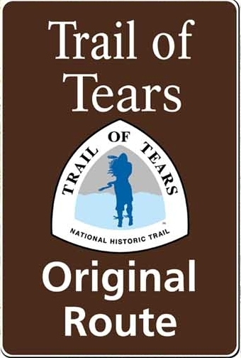 Trail of Tears route marker