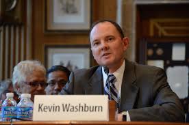 Kevin Washburn, nominated in August 2012 to take over the Bureau of Indian Affairs. He is a Chickasaw.