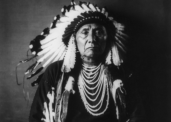 Chief Joseph of the Nez Perce, c. 1900.