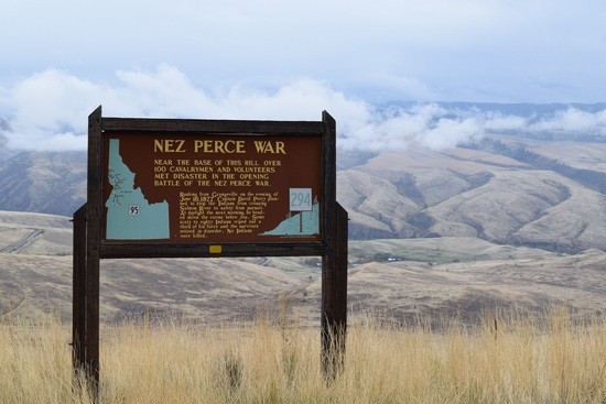 Site of first battle of Nez Perce war