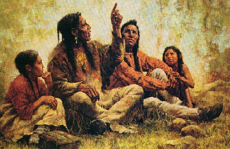 TEACHING THE VALUES OF PEACE, A NATIVE PERSPECTIVE