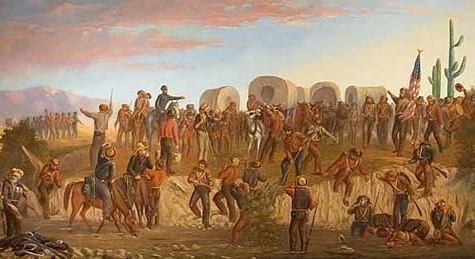 Mormons entered what is now Utah