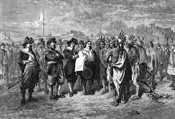 New Amsterdam and the Indians