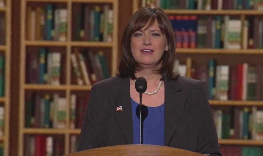 Denise Juneau at the DNC