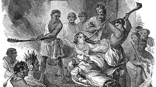 Virginia and the Indians, 1606 to 1608