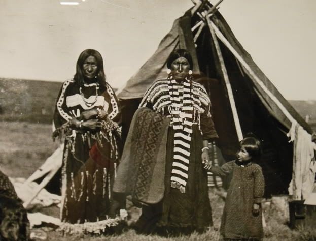 Blackfoot tribes in 1735