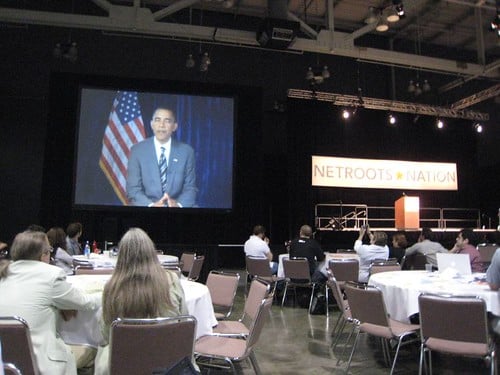 Barack Obama's video address to us