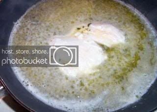 Alligator meat frying