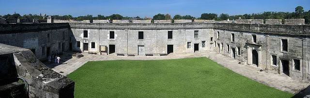Fort Marion Courtyard