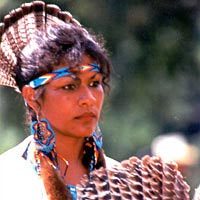 Bella Machado-Noka, reigning champion of the Eastern Blanket Dance