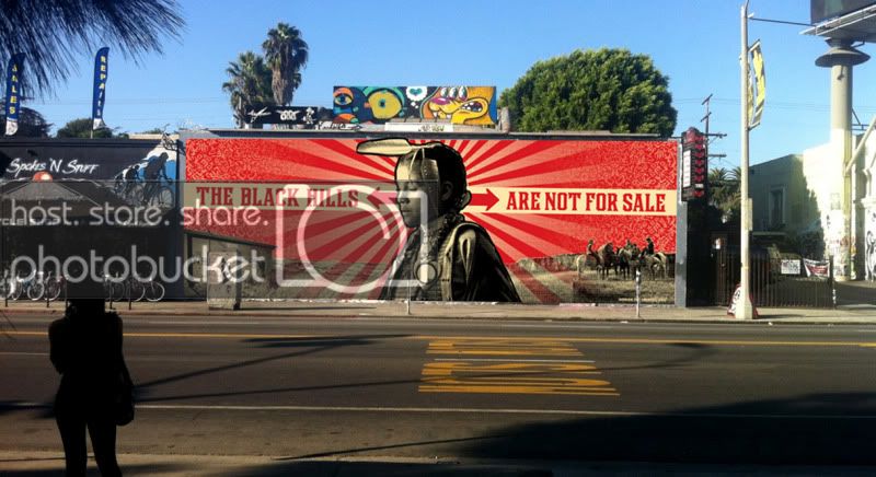 Aaron Huey mockup of install