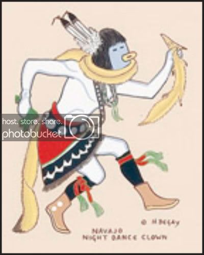 Navajo Night Dance Clown