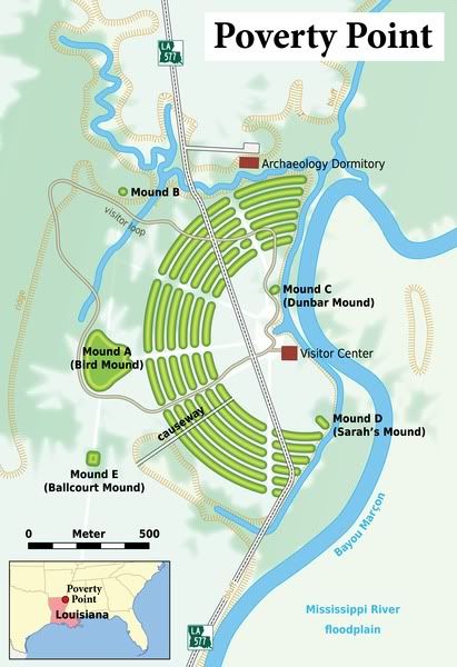 Poverty Point map