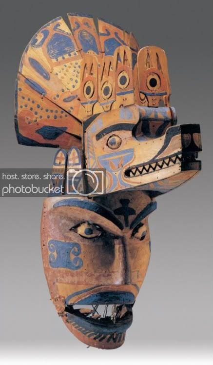 Quileute Wolf Mask, Courtesy of American Museum of Natural History Library