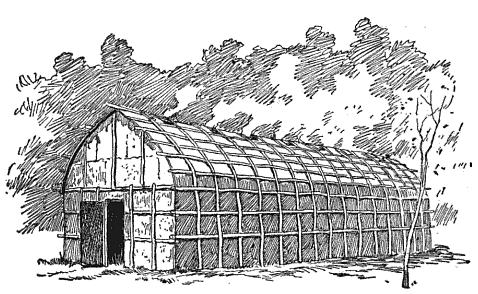 Iroquois Longhouse