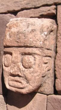 Tiwanaku Head