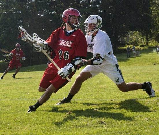 Photo of Crooked Arrows Lacrosse game underway