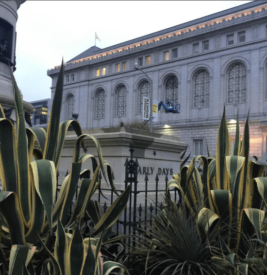 Racist statue is now gone!