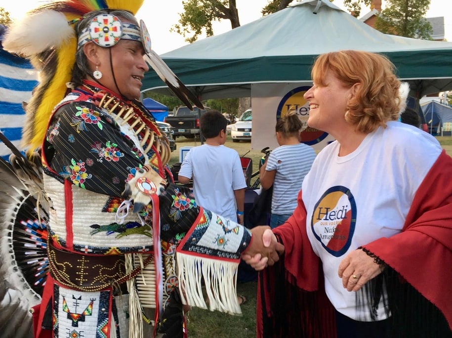 ND-Sen: “After Heitkamp (D) Won a Senate Seat, ND GOP Made It Harder for Native Americans to Vote”
